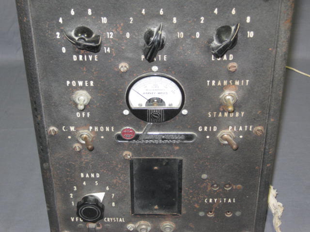 Vtg Harvey Wells Electronics TBS-50D Bandmaster Deluxe Ham Radio Transmitter NR! 1