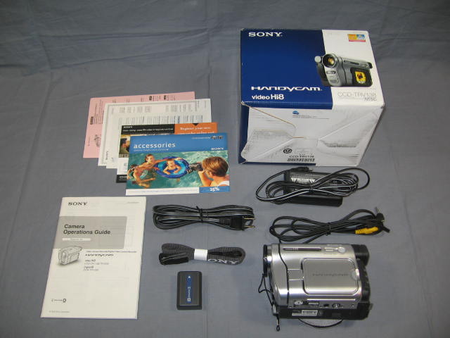 Sony Handycam CCD-TRV138 Video Camera Recorder Hi8 NR!