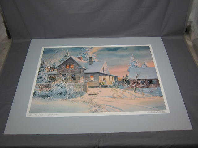 Original Charles Peterson Signed Numbered S/N Print Country Doctor 1158/1750 NR!