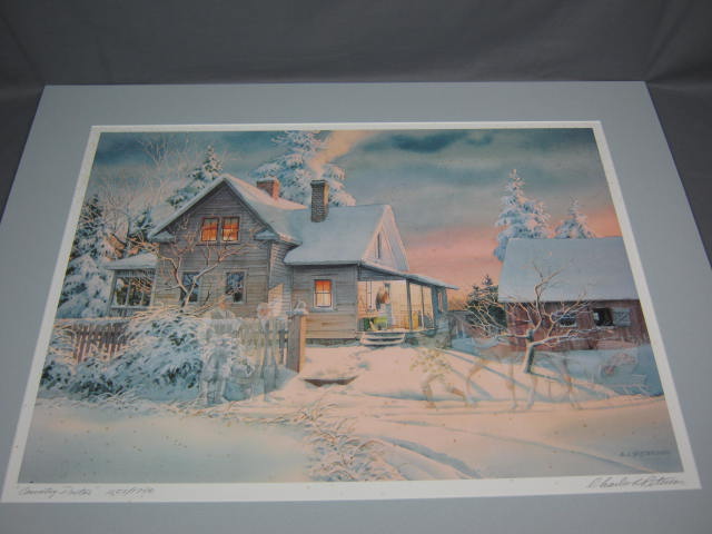 Original Charles Peterson Signed Numbered S/N Print Country Doctor 1158/1750 NR! 1