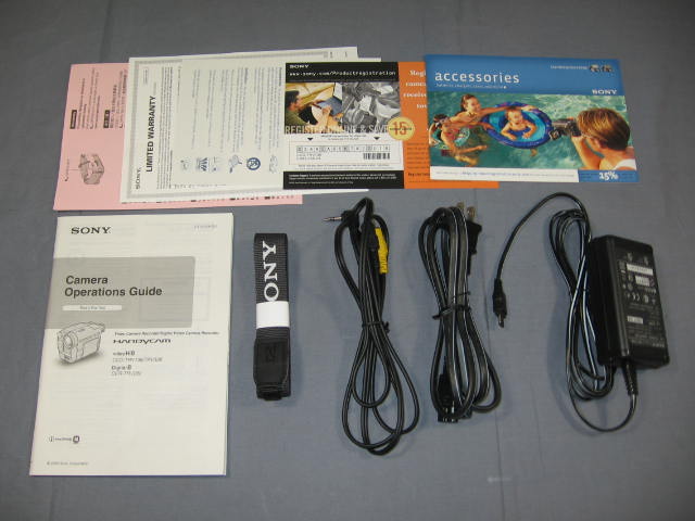 Sony Handycam CCD-TRV138 Video Camera Recorder Hi8 NR! 8