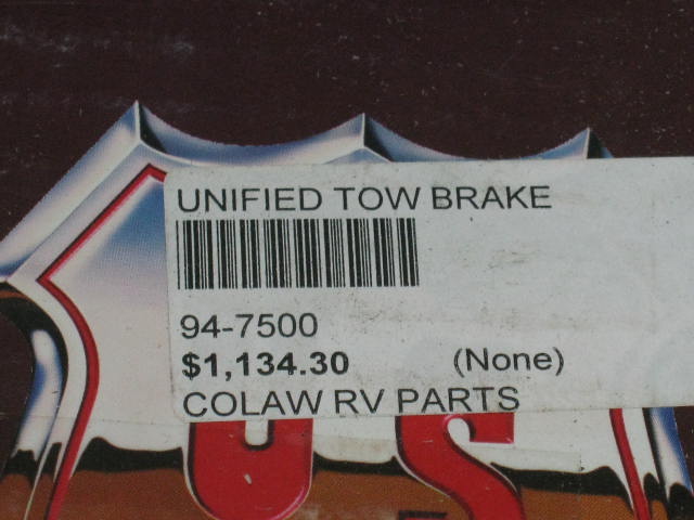 NEW U.S. US Gear Unified Tow OE Brake RV Camper Trailer Braking System UTB-1000 3