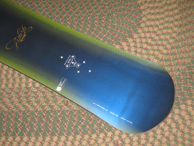 NEW Burton Fish 56 156 156cm Snowboard 2001 2002 Factory Second For Display NR! 2