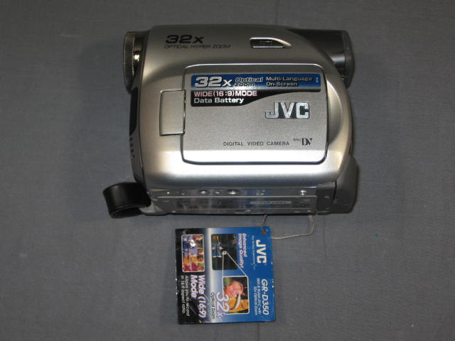 JVC GR-D350U Mini DV Digital Video Camera Camcorder NR