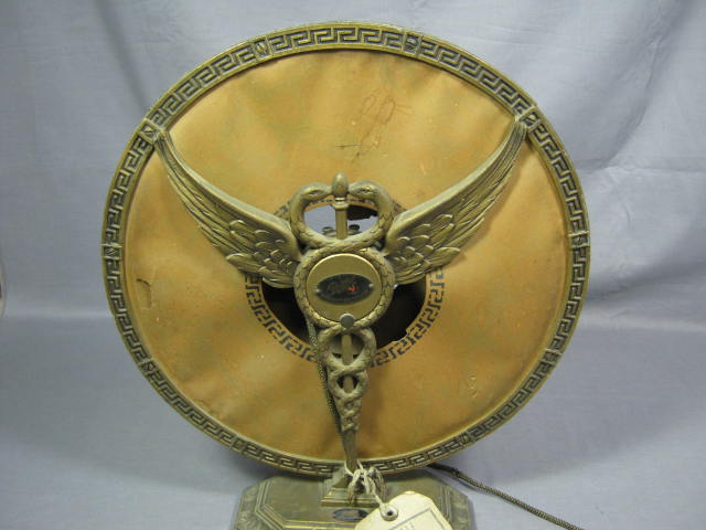 Vtg Antique 1920s Pathe Phono & Radio Co Grecian Model Caduceus Loud Speaker NR! 1