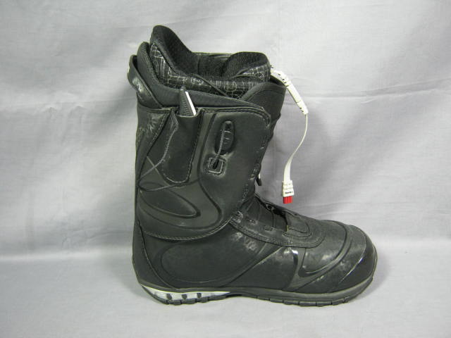 Mens Black Burton SLX Snowboard Boots 2009 Sz 9 W/ Therm-Ic Supreme Heat Heaters 3