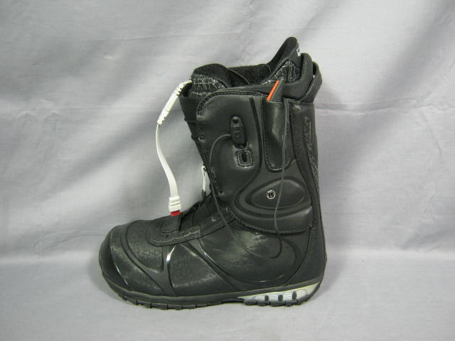 Mens Black Burton SLX Snowboard Boots 2009 Sz 9 W/ Therm-Ic Supreme Heat Heaters 4