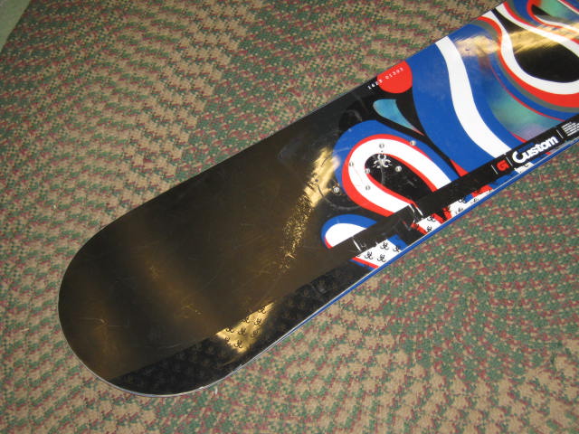 2008 Burton Custom 54 154 154cm Snowboard Board Used No Bindings NR! 1