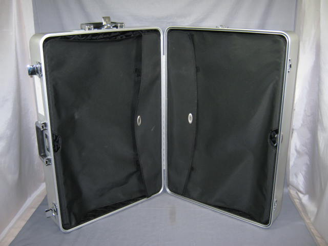 Zero Halliburton 2 Wheel Aluminum Rolling Suitcase Case Luggage 29" x 20" x 10" 4