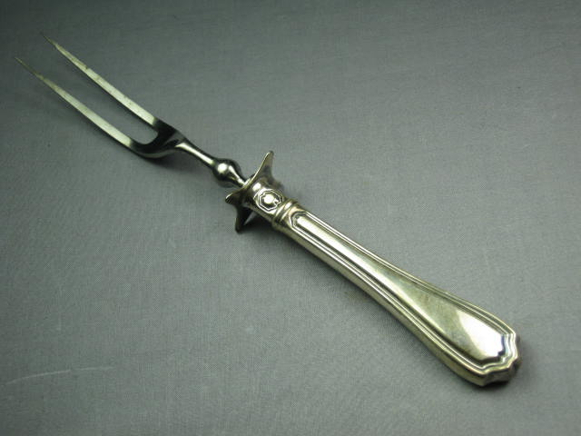Reed & Barton Sterling Silver Flatware Set Fork Knives Spoon Lot Wheat 453 Grams 5