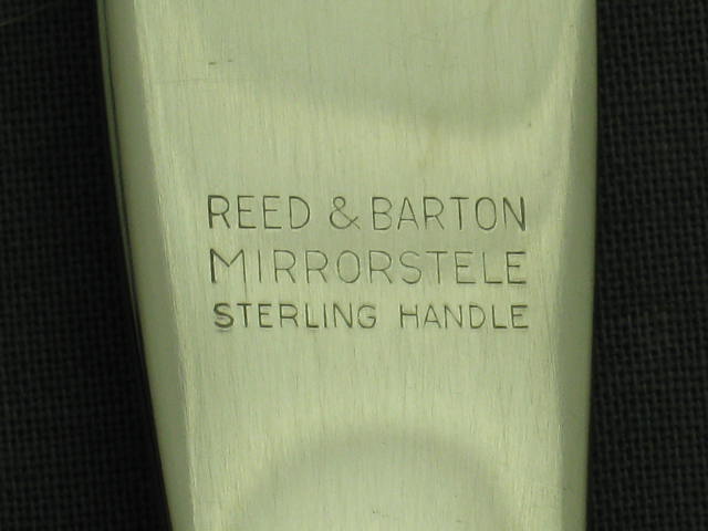 Reed & Barton Sterling Silver Flatware Set Fork Knives Spoon Lot Wheat 453 Grams 9