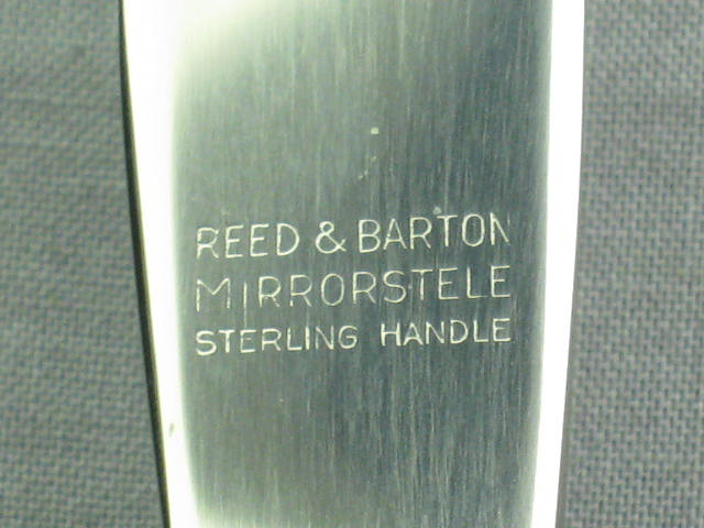 Reed & Barton Georgian Rose + Towle Sterling Silver Flatware Set Lot 905 Grams 12