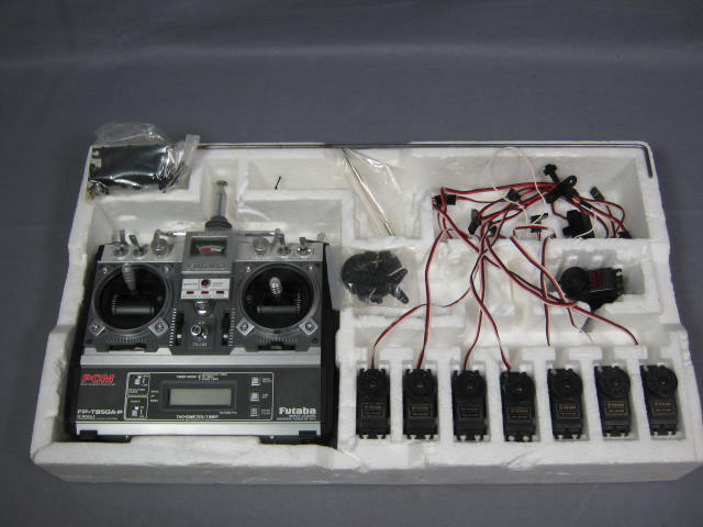 Vtg Futaba FP-T8SGA-P PCM RF R/C Radio Remote Control Controller Module Kit + NR 1