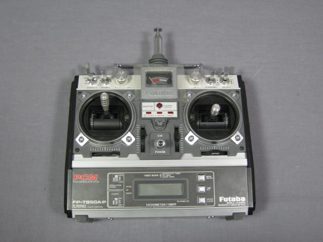 Vtg Futaba FP-T8SGA-P PCM RF R/C Radio Remote Control Controller Module Kit + NR 2