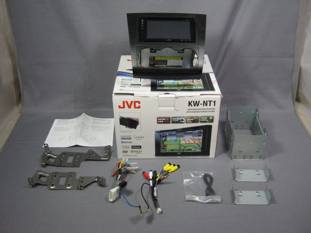 JVC KW-NT1 Car Stereo GPS DVD Navigation System W/ Bluetooth iPod iPhone Control