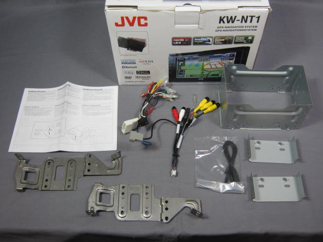 JVC KW-NT1 Car Stereo GPS DVD Navigation System W/ Bluetooth iPod iPhone Control 5