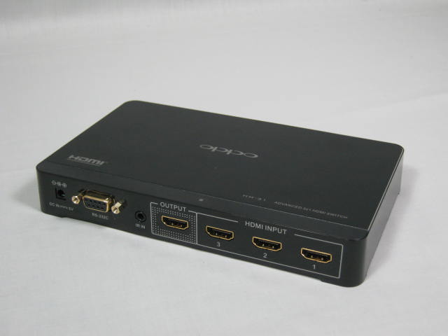 Oppo Model HM-31 Advanced 3x1 HMDI Video Switch Switcher W/ Remote Manual Box NR 2
