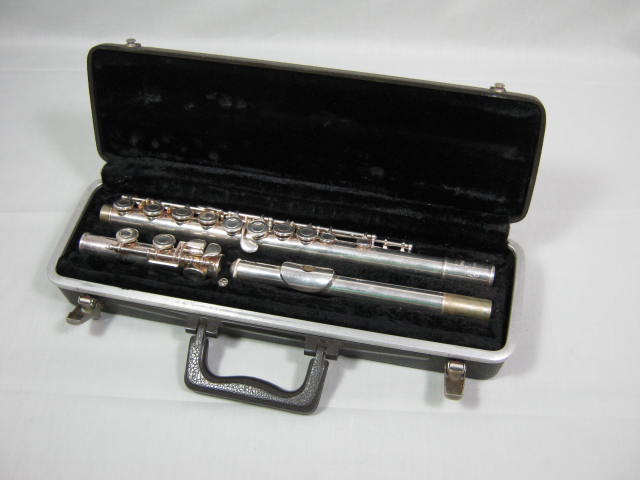 Bundy Selmer Student Model Flute W/ Hard Musical Instrument Carry Case NR!