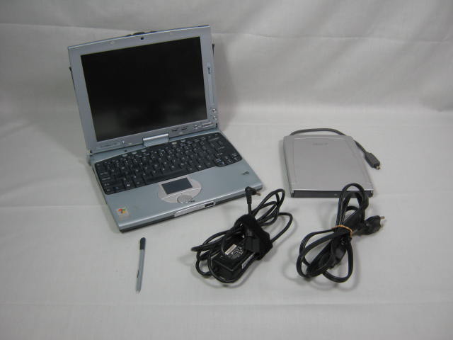 Acer TravelMate C100 PC Tablet Laptop P3 900MHz 256MB 40GB DVD Drive Stylus + NR