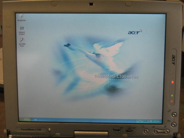 Acer TravelMate C100 PC Tablet Laptop P3 900MHz 256MB 40GB DVD Drive Stylus + NR 1