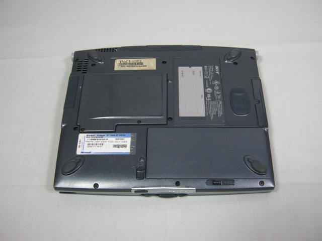 Acer TravelMate C100 PC Tablet Laptop P3 900MHz 256MB 40GB DVD Drive Stylus + NR 4