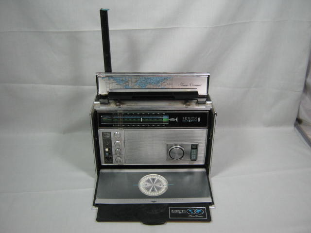 Zenith Royal R7000-1 7000Y Trans-Oceanic Portable Radio W/Box+ VHF FM LW BC SW M 3