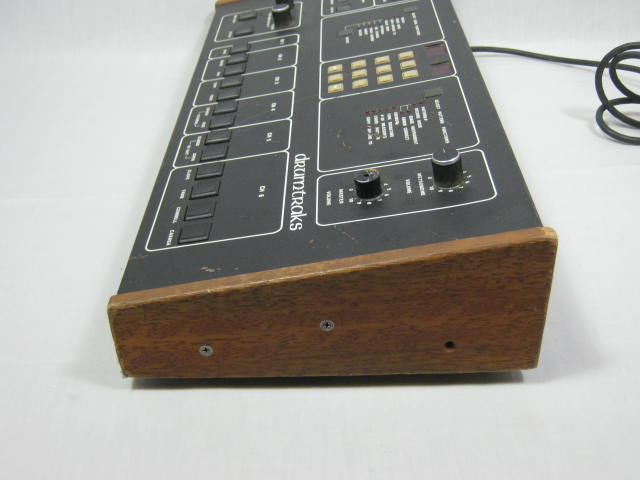 Vtg 1980s Sequential Circuits Model #400 Drumtraks Analog MIDI Drum Machine NR! 5