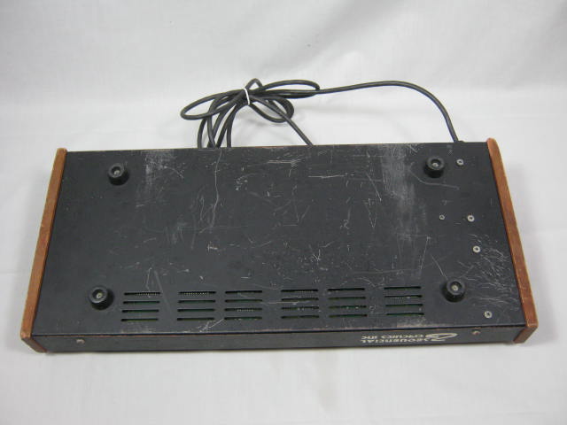 Vtg 1980s Sequential Circuits Model #400 Drumtraks Analog MIDI Drum Machine NR! 11