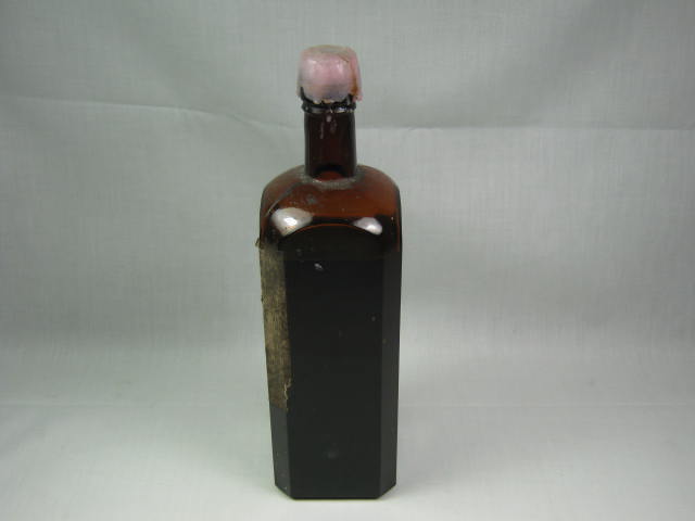 RARE Antique Pre-Prohibition C & Co 1860 Monogram Pure Old Rye Whiskey Bottle NR 4