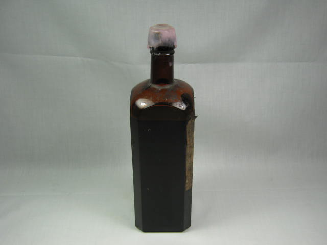 RARE Antique Pre-Prohibition C & Co 1860 Monogram Pure Old Rye Whiskey Bottle NR 6