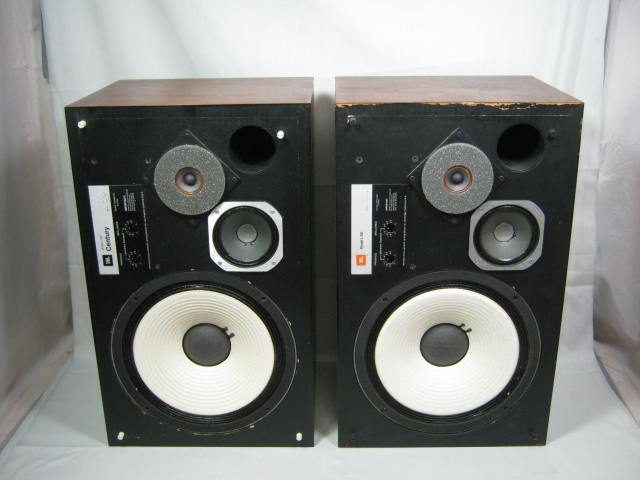 Rare Vtg JBL Model L100 A L100A Century Home Stereo Speakers W/ Blue Grilles NR! 1