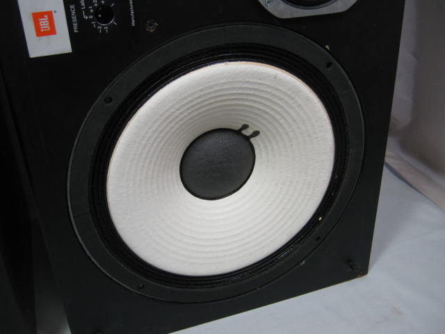 Rare Vtg JBL Model L100 A L100A Century Home Stereo Speakers W/ Blue Grilles NR! 5