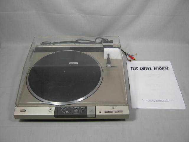 Vtg Pioneer Model PL-L800 Linear Lateral Tracking Stereo Turntable W/ Manual NR!