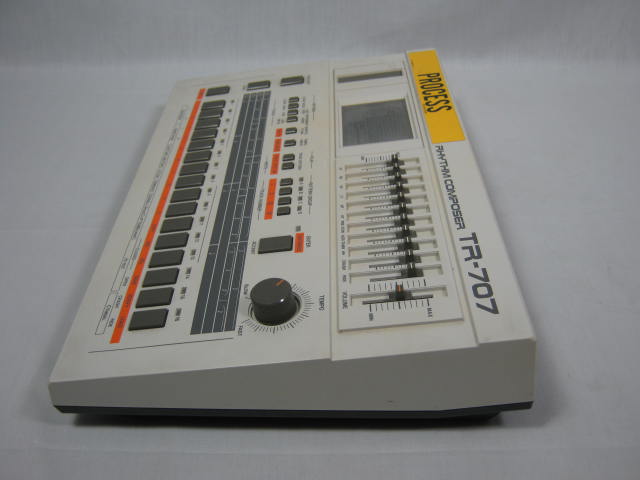 Vtg Roland Model TR-707 Rhythm Composer Digital Drum Machine MIDI W/Manual AC NR 5