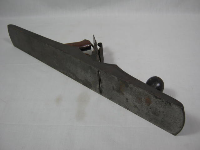 Vtg Antique Stanley Bailey No. 7 Woodworking Wood Jointer Plane + No 0 Level NR! 4