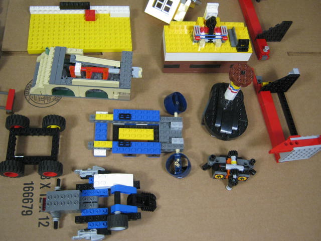 12 Lbs Pounds Assorted Mixed Lego Building Blocks Vehicle Pieces Pcs Bulk Lot NR 8