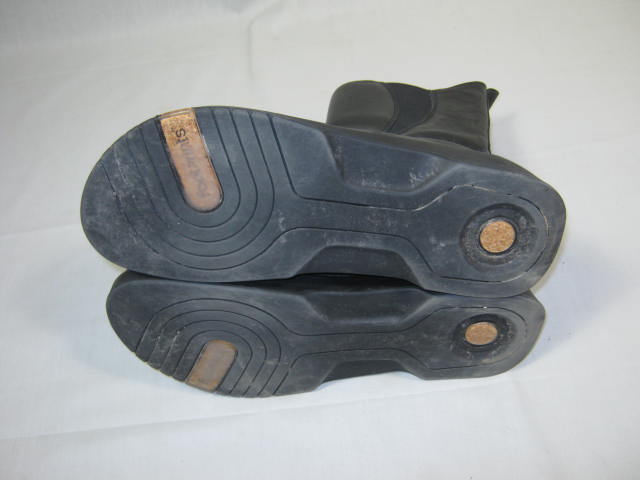 Womens Birkenstock Footprints Black Leather Boots Shoes Sz 40/260 US 9 Narrow N 6