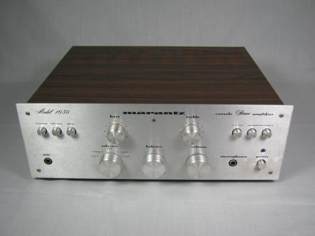Vtg Marantz Model 1030 140W 140 Watt Integrated Console Stereo Amplifier Amp NR!