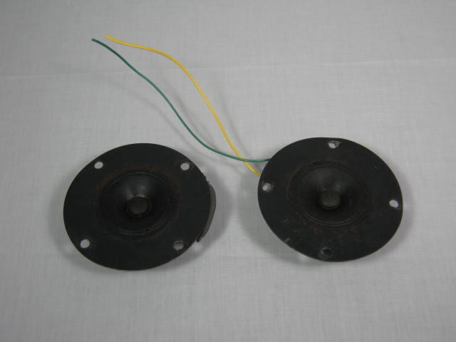 2 Rare Vtg Acoustic Research AR 4X 2.5" Speaker Loudspeaker Tweeters Pair Set NR