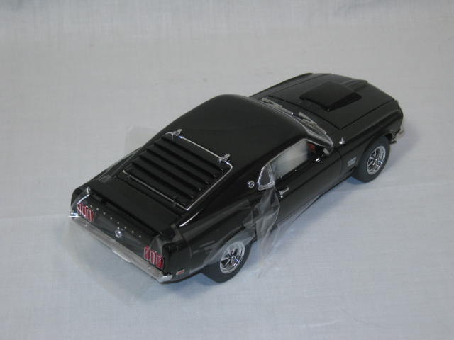 The Danbury Mint 1969 69 Ford Mustang Boss 429 1/24 Scale Diecast Car W/ Box NR! 4