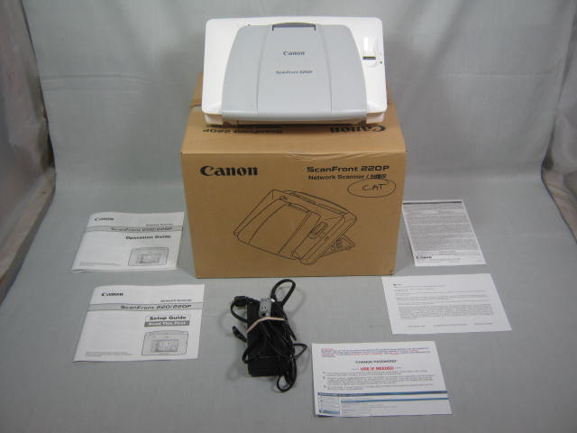 Canon Scanfront 220P 25ppm 600dpi Network Document Scanner W/ Fingerprint Sensor