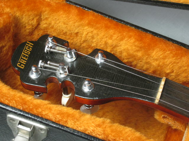 Vintage Gretsch Open Back 5-String Banjo With Hardshell Case 1