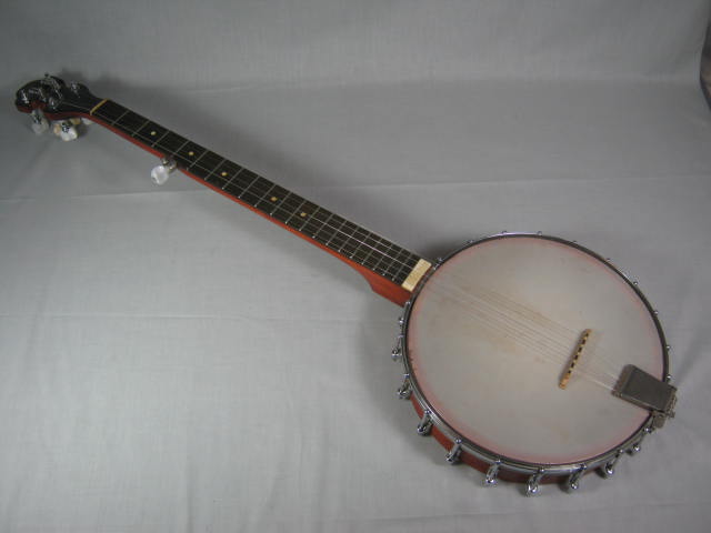 Vintage Gretsch Open Back 5-String Banjo With Hardshell Case 3