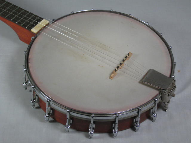 Vintage Gretsch Open Back 5-String Banjo With Hardshell Case 4