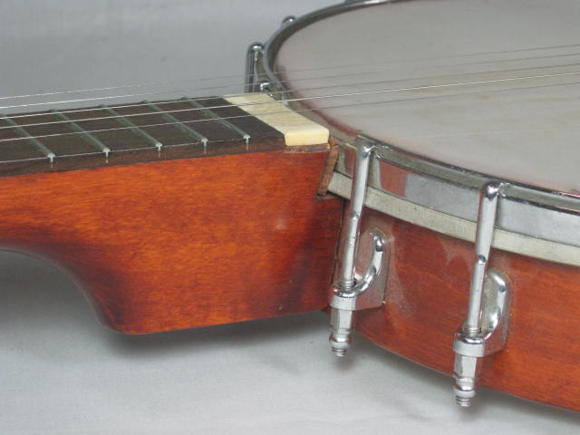 Vintage Gretsch Open Back 5-String Banjo With Hardshell Case 7