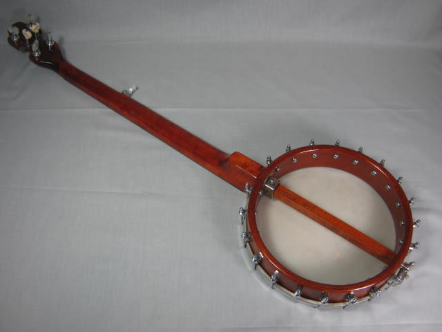 Vintage Gretsch Open Back 5-String Banjo With Hardshell Case 9