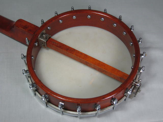 Vintage Gretsch Open Back 5-String Banjo With Hardshell Case 10