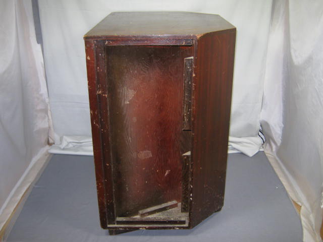 Vintage Jensen Mahogany Corner Horn Speaker Cabinet Enclosure No Reserve Price! 6