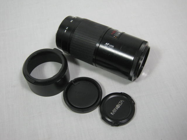 Minolta Maxxum 7000 35mm SLR Film Camera AF 70-210 f/4 Lens W/Manual NO RESERVE! 1