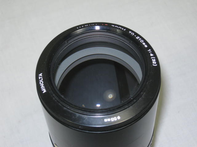 Minolta Maxxum 7000 35mm SLR Film Camera AF 70-210 f/4 Lens W/Manual NO RESERVE! 2